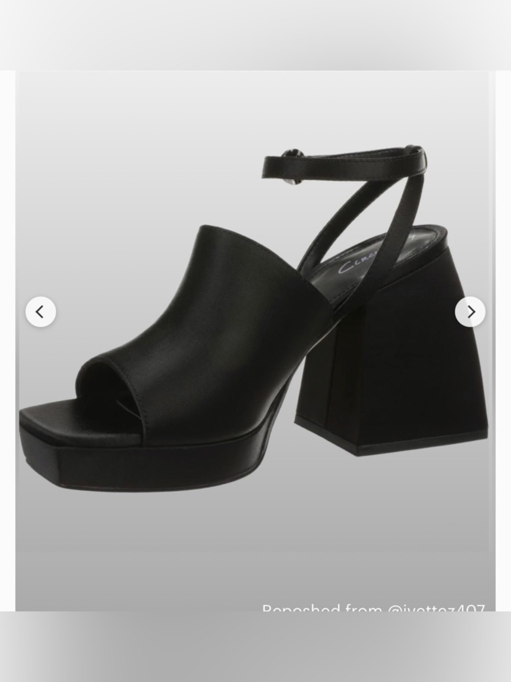 Block Heel Black Heels